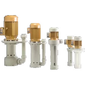 Hendor vertical immersion pumps in various designs and sizes 