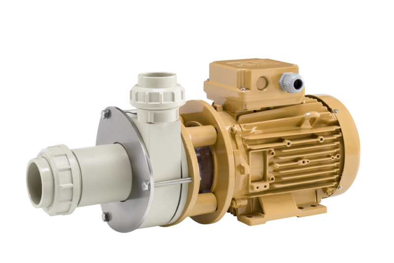 Horizontal centrifugal pump from the Hendor S55 .. S300 series 