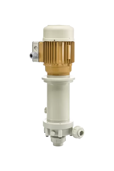 Foam free vertical pump from Hendor