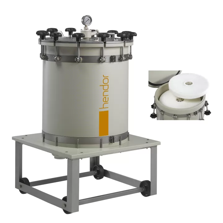 Disk filtration chambers from Hendor