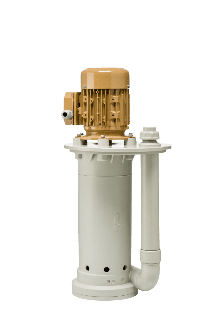 Vertical sealless immersion pump