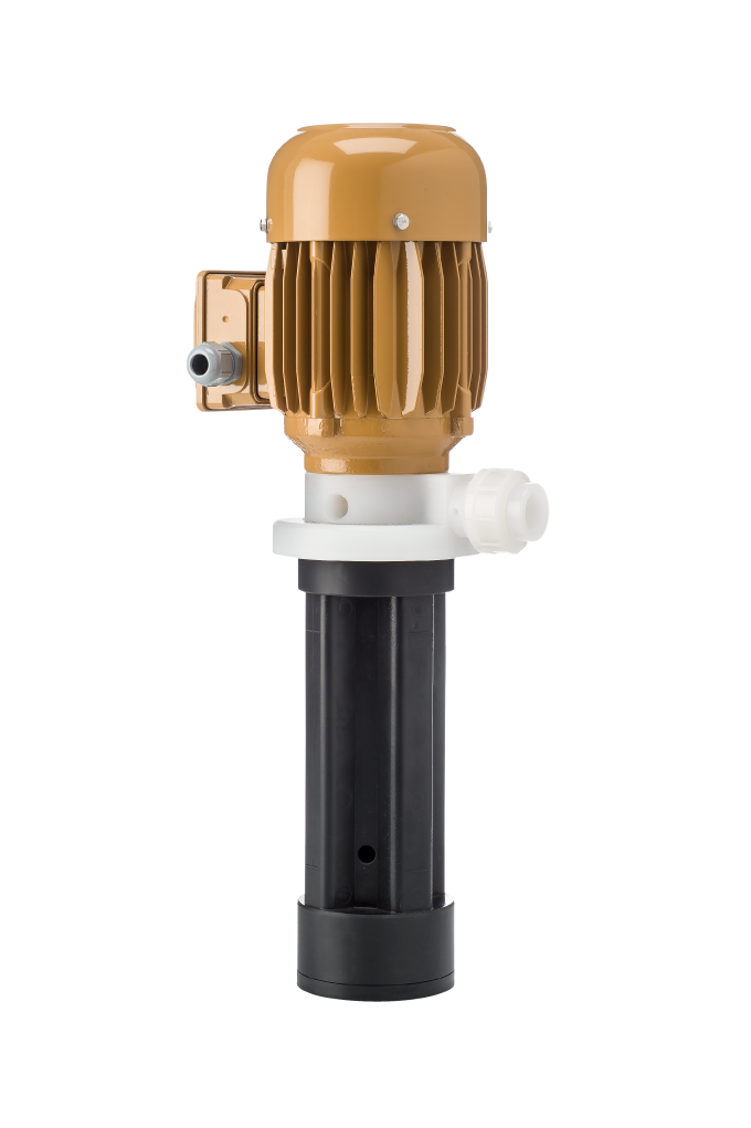 Vertical sealless immersion pump