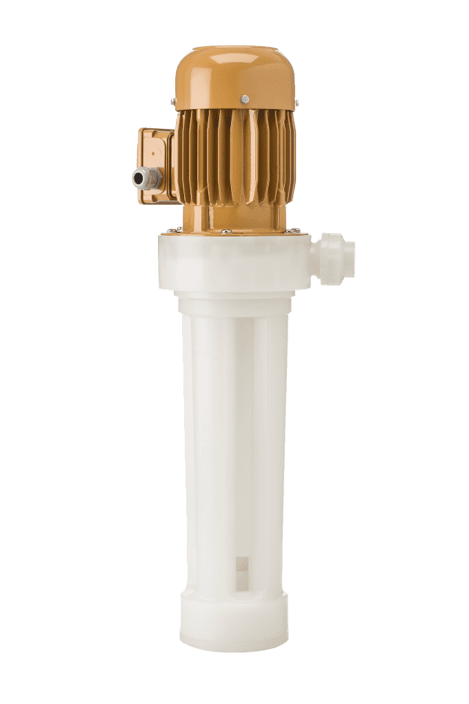 Vertical sealless immersion pump