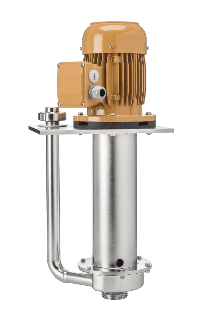 Vertical sealless immersion pump