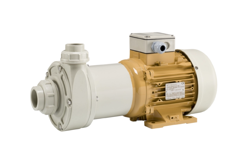 Hendor horizontal thermoplastic magnetic drive pump MX210-PP Horizontal thermoplastic magnetic drive pump MX210-PP from Hendor