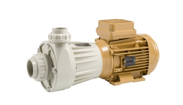 Horizontal thermoplastic magnetic drive pump MX350-PP from Hendor 