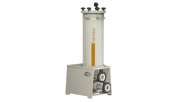 Horizontal disc filtration system HE-FSD-153-HT-S300 from Hendor for hot seal applications