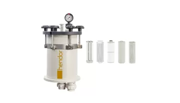 Filterkammer Serie 7 von Hendor mit Bodenplatte