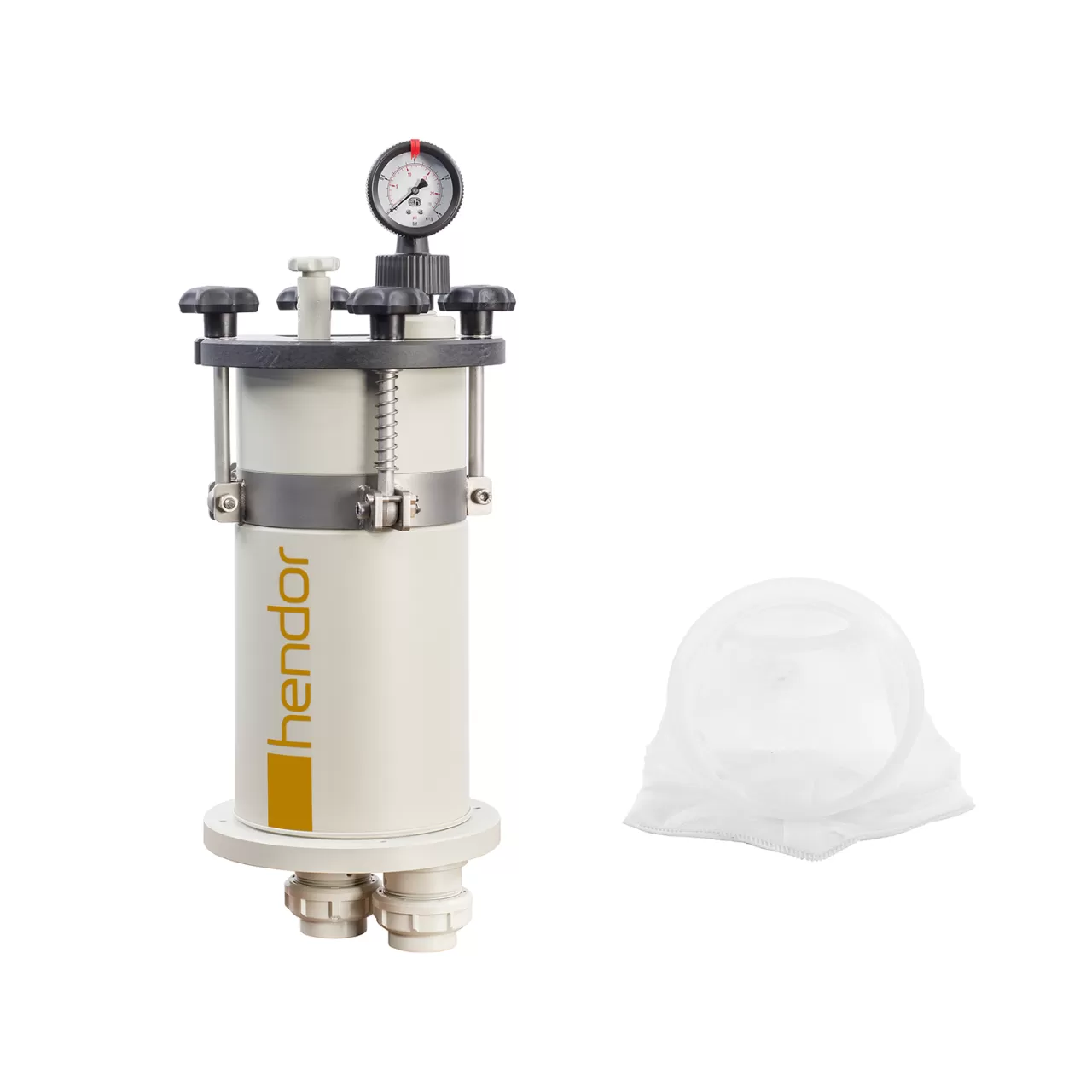 Bag filter chamber series 3 from Hendor 