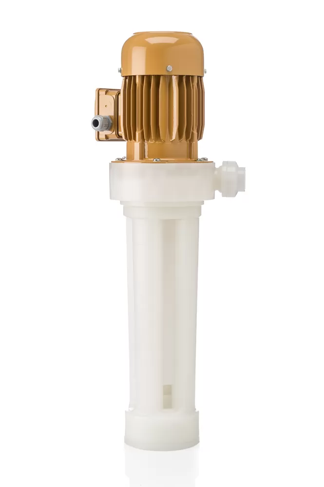 Vertical immersion pump D123-PVDF from Hendor 