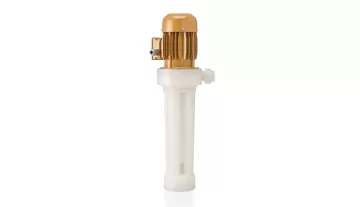 Vertical immersion pump D124-PVDF from Hendor 
