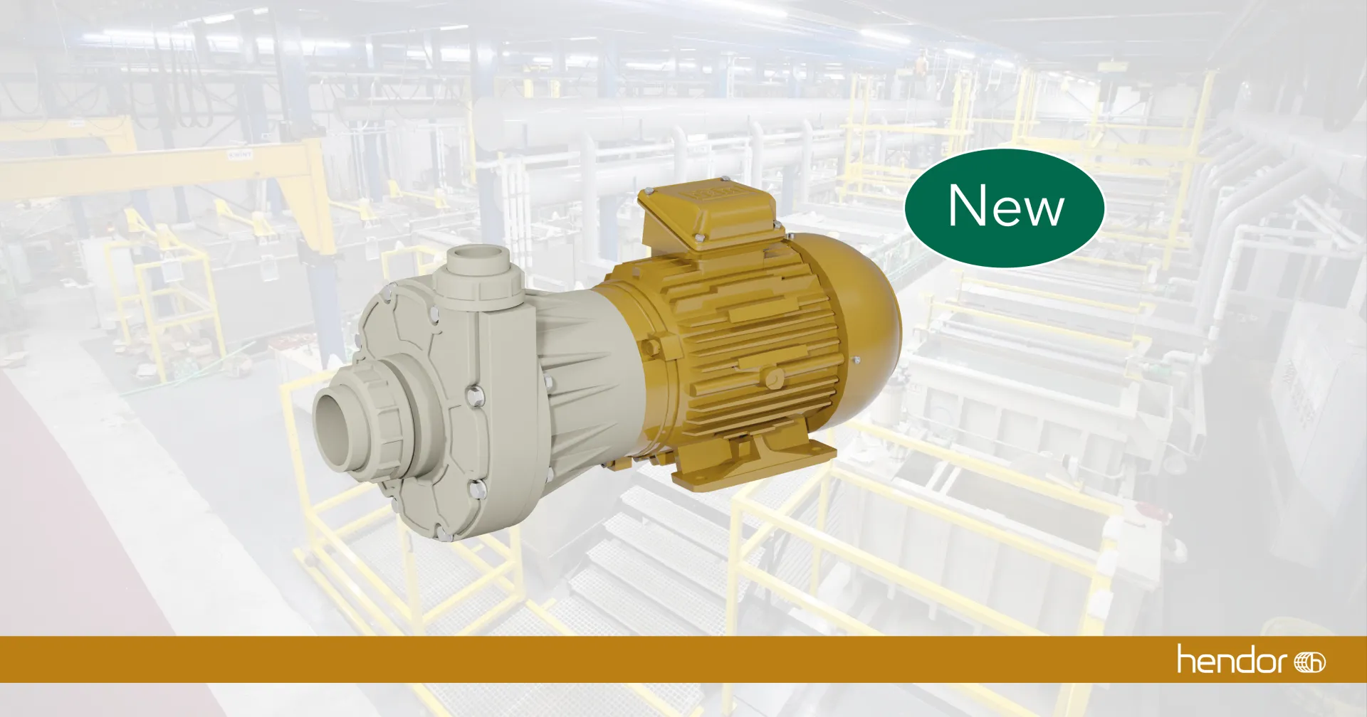 Hendor expands the MXH series with high-pressure magnetic drive pumps