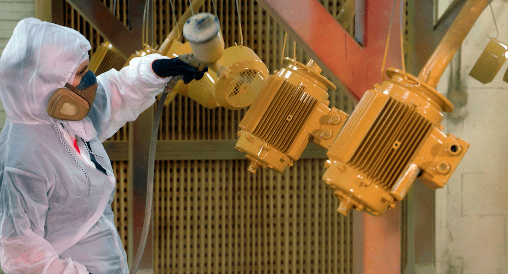 Our manufacturing process explained wet paint coating